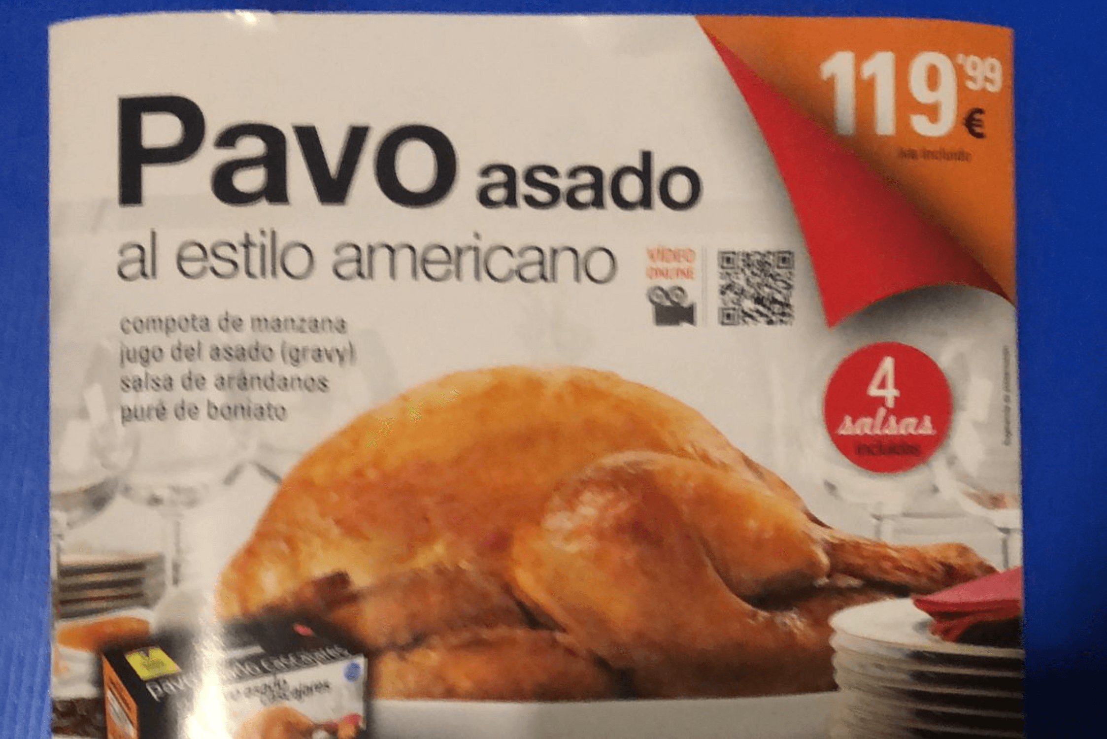 pavo asado